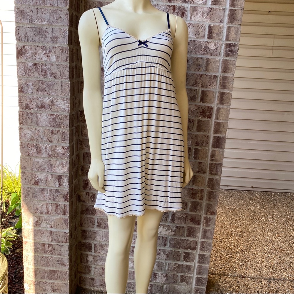 Eberjey Coastal Stripes Chemise